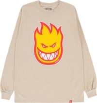 Spitfire Bighead Fill L/S T-Shirt - sand/gold-red