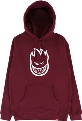 Spitfire Bighead Hoodie - maroon/white print - view large