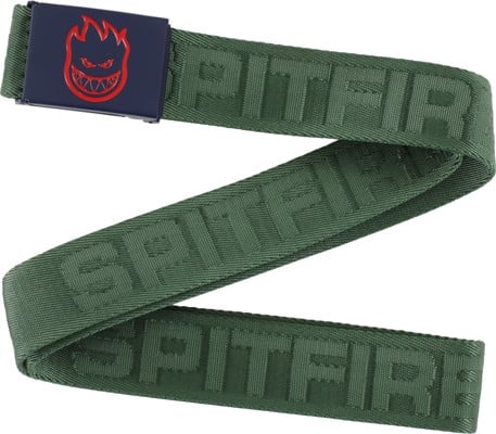 Spitfire Classic 87' Jacquard Belt - dark green/navy/red - view large