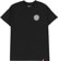 Spitfire Classic 87' Swirl T-Shirt - black/white - front