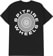 Spitfire Classic 87' Swirl T-Shirt - black/white - reverse