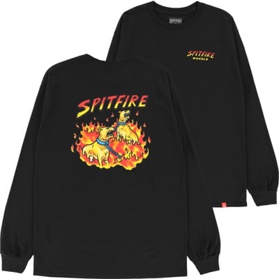 Spitfire Hell Hounds II L/S T-Shirt - black - view large