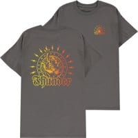 Thunder Electric Eye T-Shirt - charcoal/yellow-orange