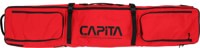 CAPiTA Explorer Wheeled Board Bag - red