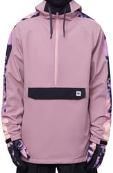 686 Waterproof Anorak Softshell Jacket - dusty mauve colorblock