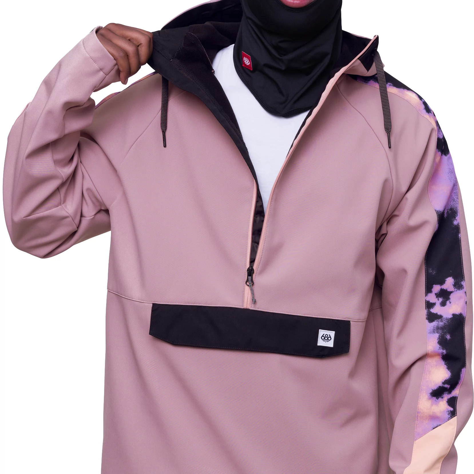 Mauve anorak shop jacket