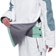 686 Women's Upton Anorak Insulated Jacket - steel blue colorblock - inside