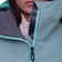 686 Women's Upton Anorak Insulated Jacket - steel blue colorblock - detail 6