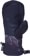 686 Women's GORE-TEX Linear Mitts - black cloudbreak - palm