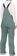686 Women's Black Magic Bib Insulated Pants (Closeout) - cypress green geo jacquard - reverse