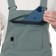 686 Women's Black Magic Bib Insulated Pants (Closeout) - cypress green geo jacquard - detail