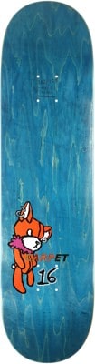 Carpet Teddy Bear 8.38 Skateboard Deck - blue - view large