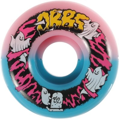 Orbs Apparitions Skateboard Wheels - pink/blue split (99a) - view large