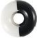 Orbs Apparitions Skateboard Wheels - black/white split (99a) - reverse