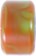 Orbs Specters Skateboard Wheels - green/orange swirl (99a) - side