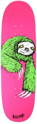 Welcome Sloth 9.5 Boline 2.0 Shape Skateboard Deck - pink - view large