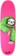 Welcome Sloth 9.5 Boline 2.0 Shape Skateboard Deck - pink