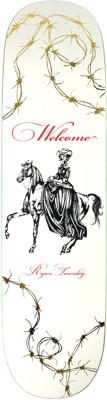 Welcome Townley Cowgirl 8.6 Enenra Shape Skateboard Deck - view large