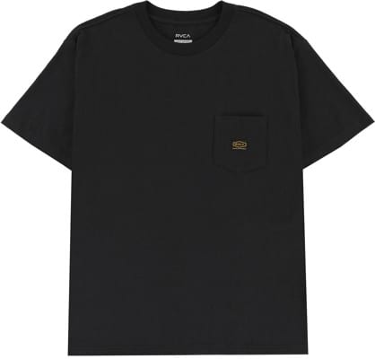 RVCA Americana Label Pocket T-Shirt - black - view large
