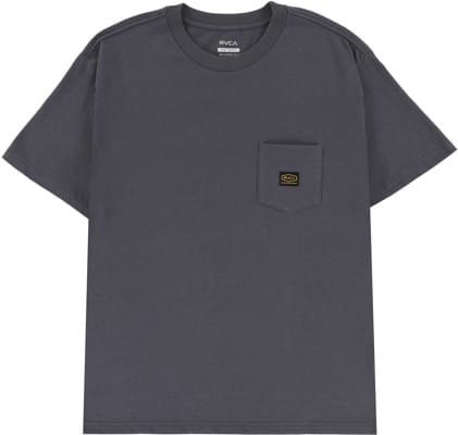 RVCA Americana Label Pocket T-Shirt - garage blue - view large