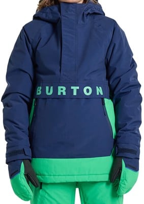 Burton Kids Frostner 2L Anorak Jacket - dress blue/galaxy green - view large