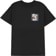 Obey Hold On T-Shirt - faded black - front