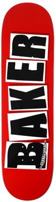 Baker Brand Logo 8.75 Skateboard Deck - black/red - view large