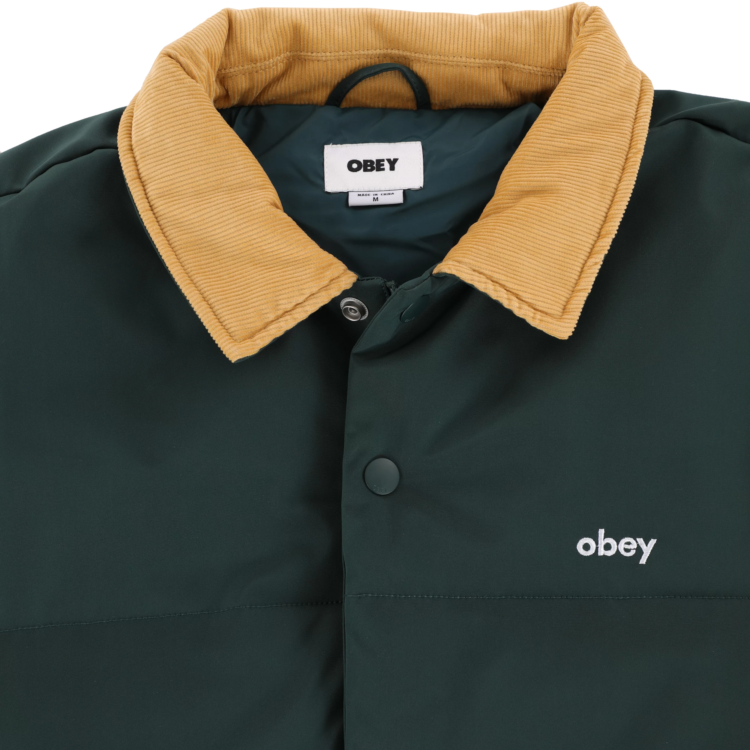 Obey Whispers Jacket - green gables multi | Tactics