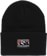 Never Summer Retro Sunset Cuffed Beanie - black