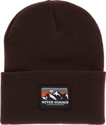 Never Summer Retro Sunset Cuffed Beanie - view large