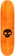 Zero Single Skull 8.5 Skateboard Deck - black/white - top