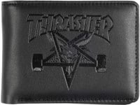 Thrasher Skate Goat Leather Wallet - black
