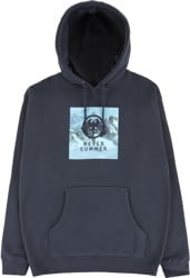 Never Summer Square Eagle Hoodie - slate blue