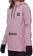 686 Women's Waterproof Hoodie - dusty mauve - alternate