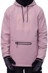 686 Waterproof Hoodie - dusty mauve