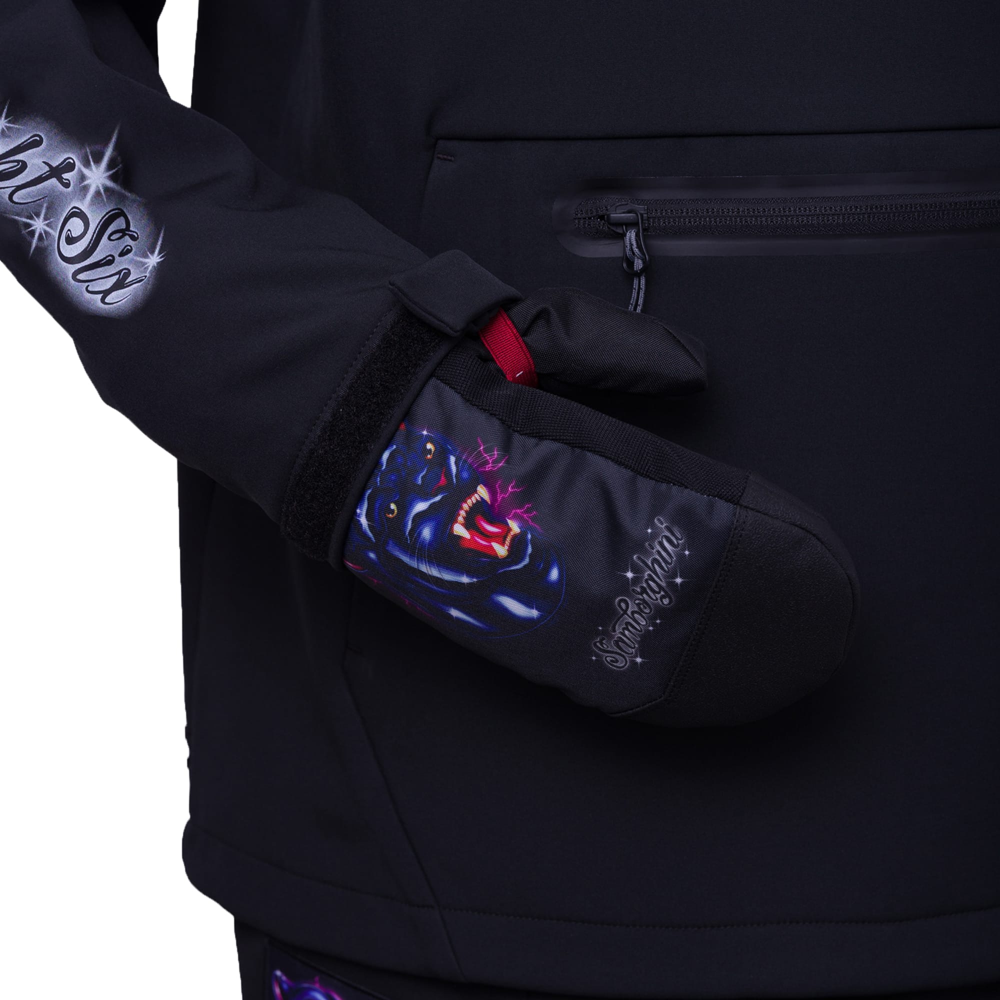 686 Waterproof Hoodie - samborghini black | Tactics