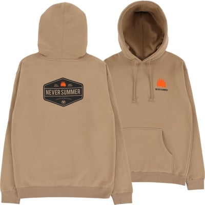 Never Summer Workwear 2 Hoodie - sandstone - view large