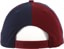 Sci-Fi Fantasy 2 Tone Snapback Hat - wine/navy - reverse