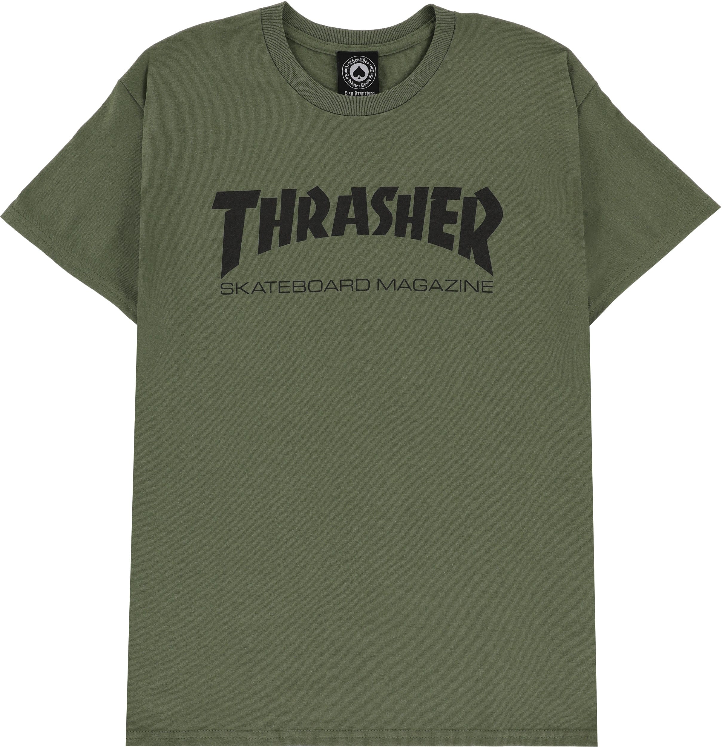 Thrasher Skate Mag T-Shirt - army | Tactics