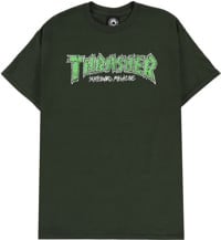 Thrasher Brick T-Shirt - forest green