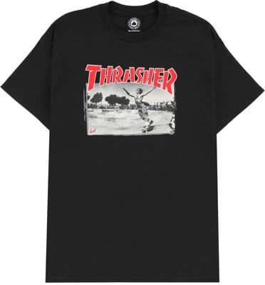 Thrasher Jake Dish T-Shirt - black - view large