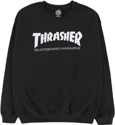 Thrasher Skate Mag Crew Sweatshirt - black - view large