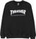 Thrasher Skate Mag Crew Sweatshirt - black
