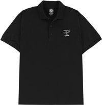 Thrasher Little Gonz Embroidered Polo Shirt - black