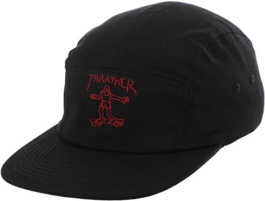 Thrasher Gonz 5-Panel Hat - black/red - view large