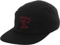 Thrasher Gonz 5-Panel Hat - black/red