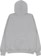 Thrasher Outlined Hoodie - grey/white - reverse