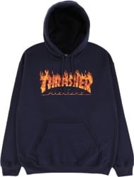 Thrasher Inferno Hoodie - navy