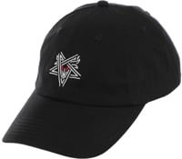 Thrasher Skate Goat Redux Strapback Hat - black
