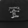 Thrasher Gonz Snapback Hat - black - front detail